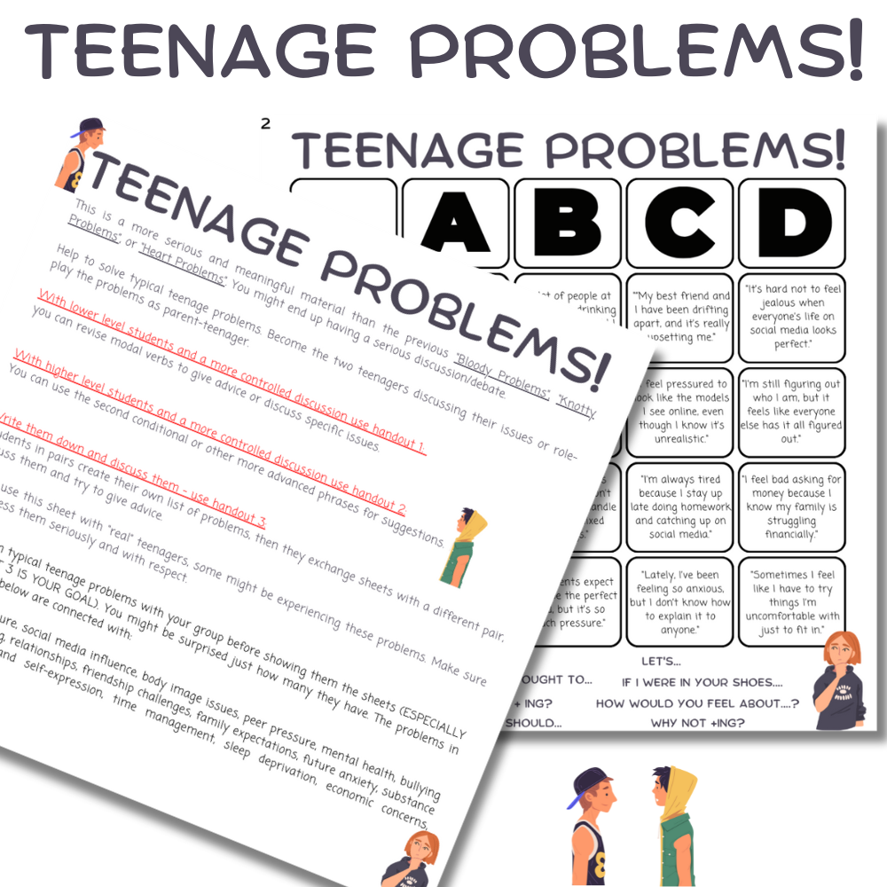 Teenage Problems - ambitne materiały do dyskusji