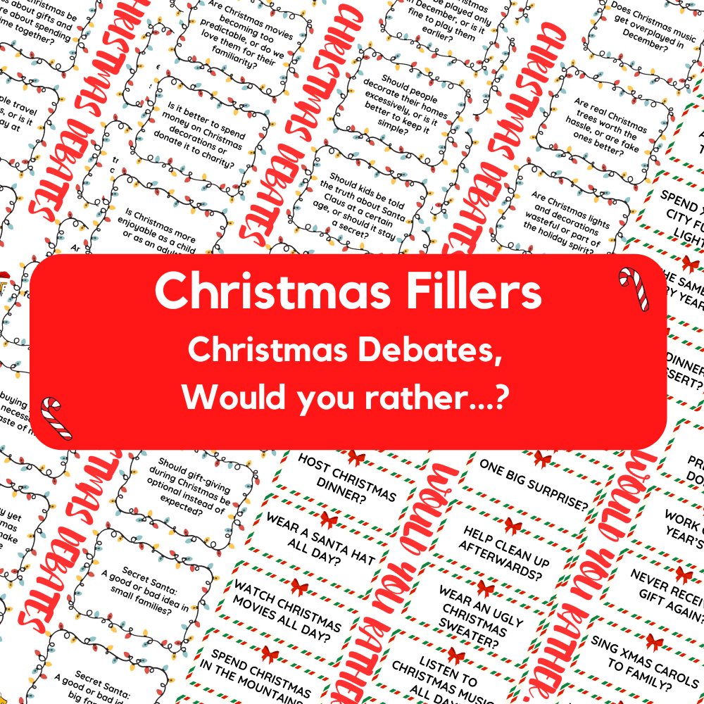 Christmas fillers