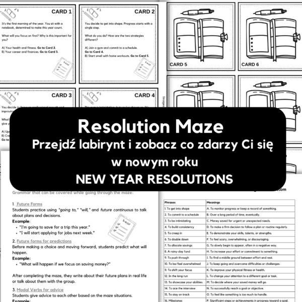 Resolution Maze - różne warianty