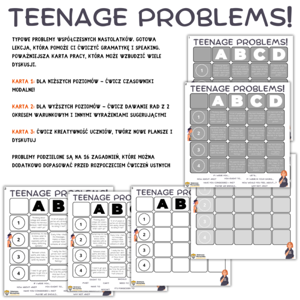 Teenage Problems - ambitne materiały do dyskusji