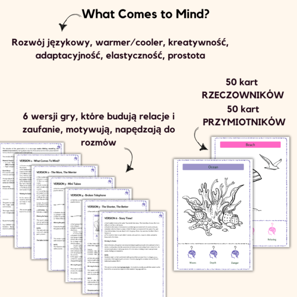What Comes To Mind? - skojarzenia, kreatywność, budowanie relacji - Image 3