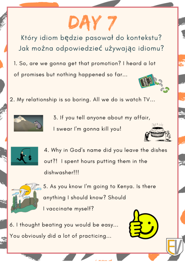Pakiet Idiomowy dla Ciebie i Twoich uczniów - Image 6