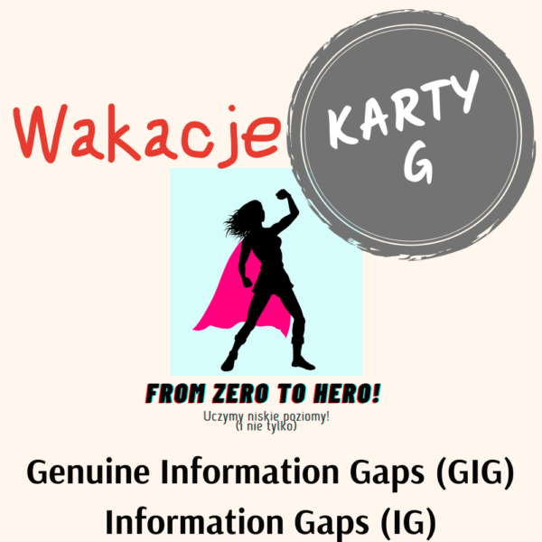 From Zero to Hero - Karty G - WAKACJE