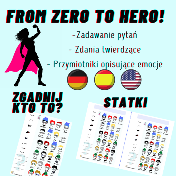 From Zero to Hero: Statki / Zgadnij Kto to? - Materiał offline i online