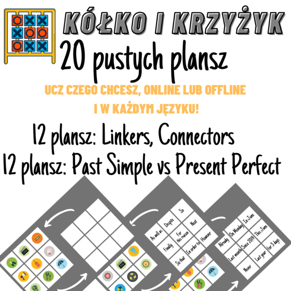 Kółko i Krzyżyk - online lub offline i w jakimkolwiek języku